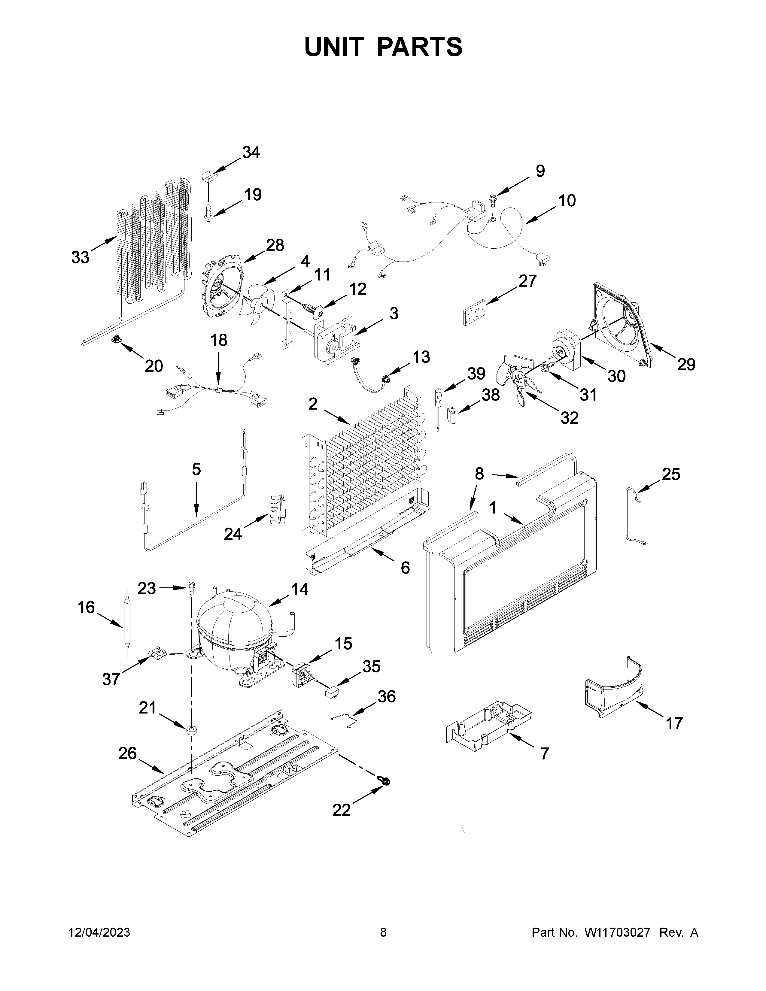 Unit parts