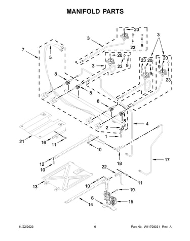 Manifold parts