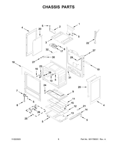 Chassis parts