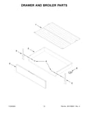 Drawer and broiler parts