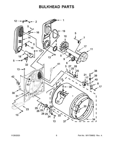 Bulkhead parts