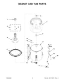 Basket and tub parts
