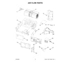 Maytag MMV1175JZ01 air flow parts diagram