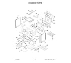 Whirlpool WEE750H0HZ5 chassis parts diagram