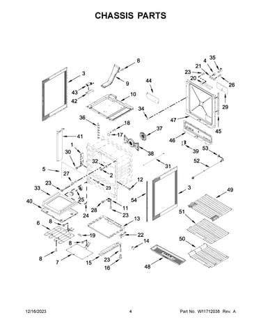 Chassis parts