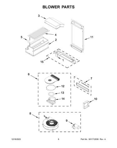 Blower parts