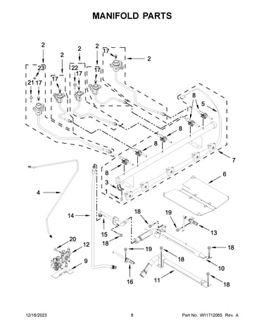 Manifold parts
