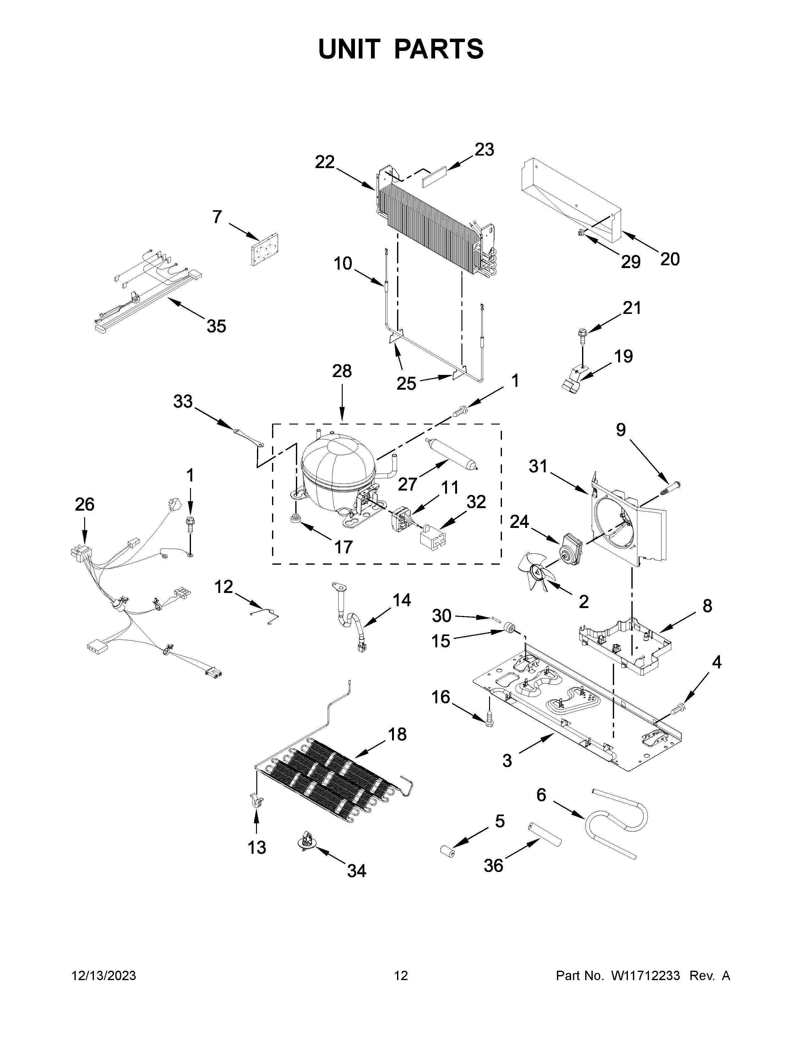 Unit parts
