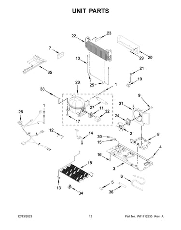 Unit parts