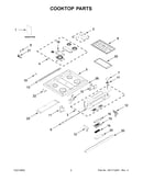 Cooktop parts