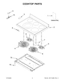 Cooktop parts