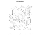 Whirlpool WFE975H0HV5 chassis parts diagram