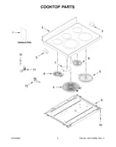 Cooktop parts
