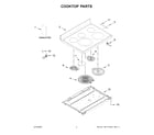 KitchenAid YKFEG500ESS8 cooktop parts diagram