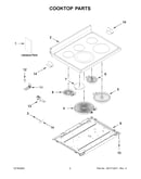 Cooktop parts