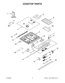 Cooktop parts
