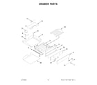 KitchenAid YKSDB900ESS9 drawer parts diagram