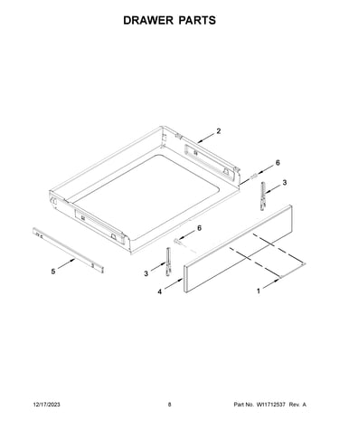 Drawer parts