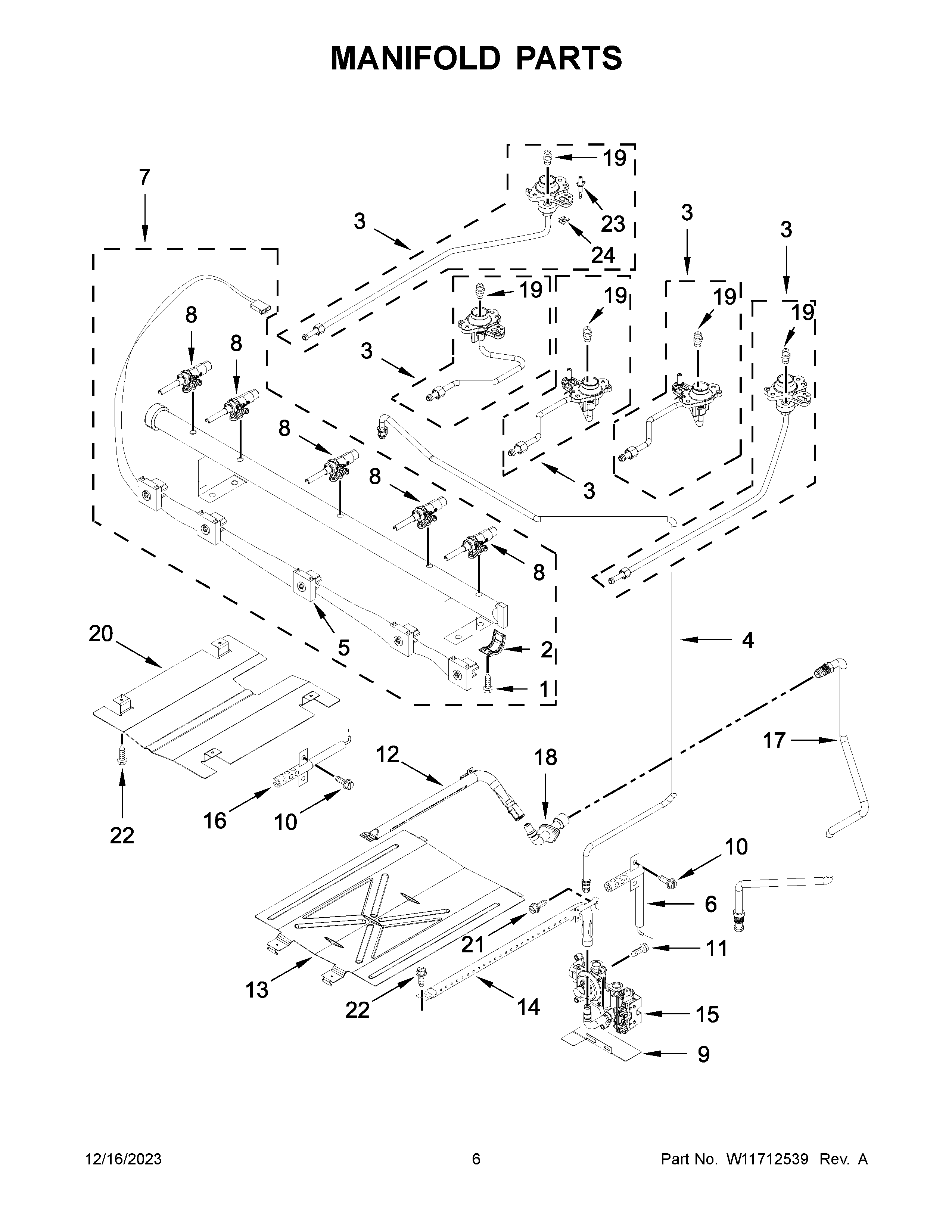 MANIFOLD PARTS