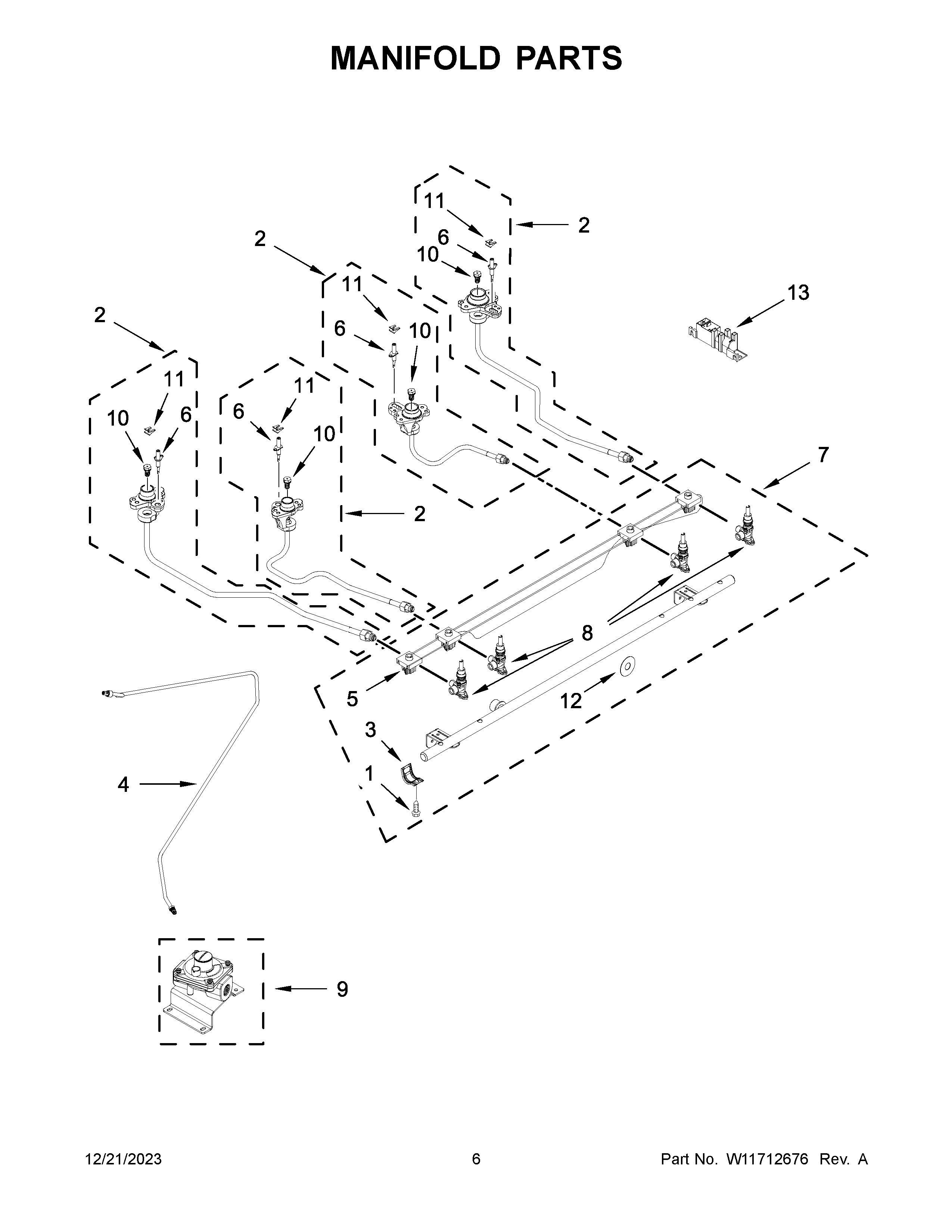 MANIFOLD PARTS