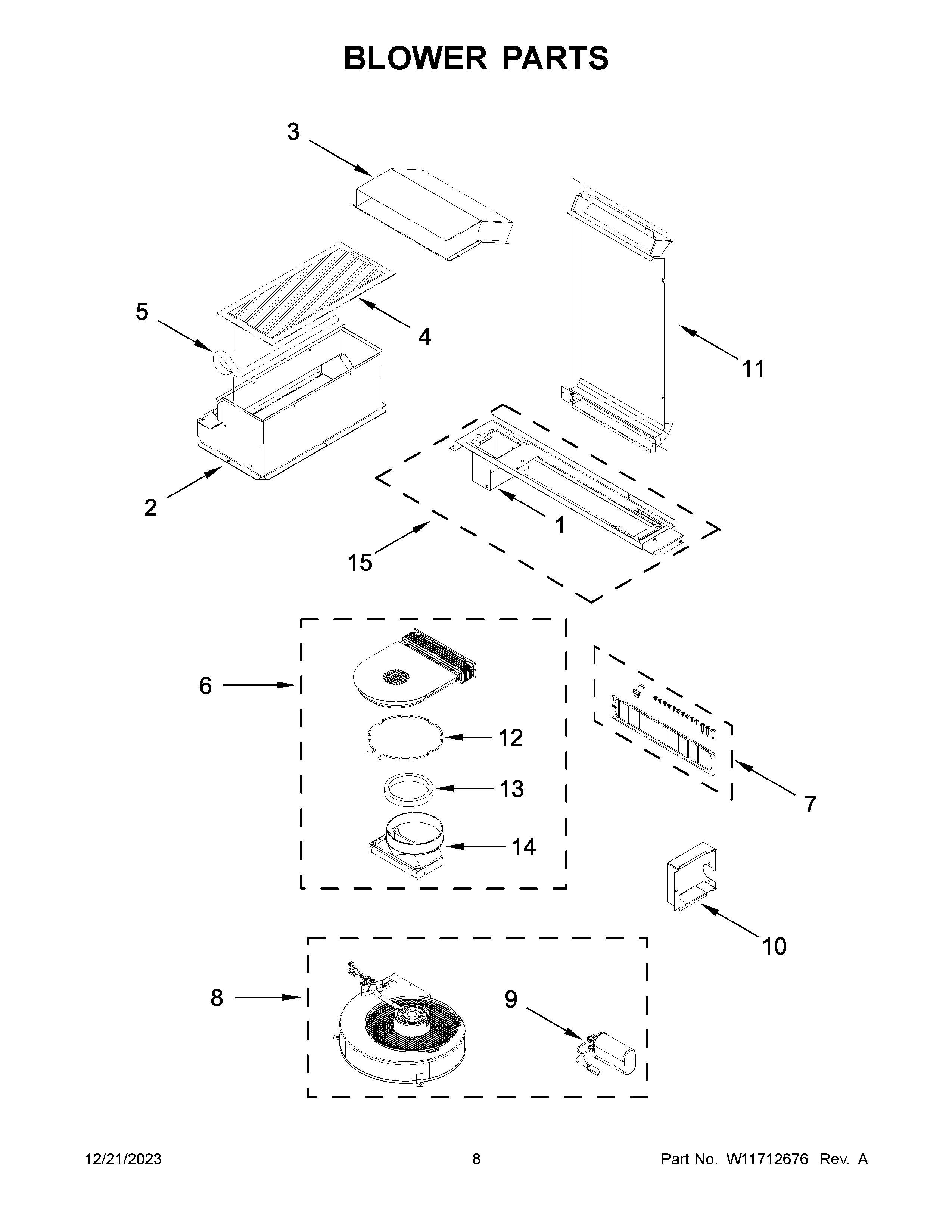 BLOWER PARTS