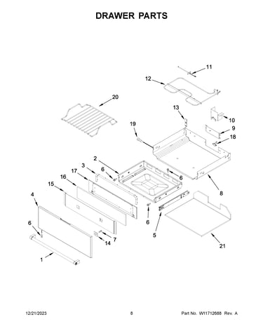 Drawer parts