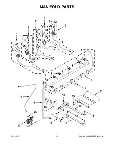 Manifold parts