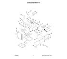 KitchenAid KFEG504KPS4 chassis parts diagram