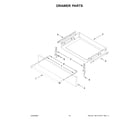 KitchenAid KSIS730PSS1 drawer parts diagram
