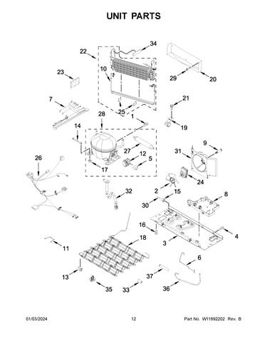 Unit parts