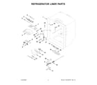 Maytag MRFF5036PZ01 refrigerator liner parts diagram