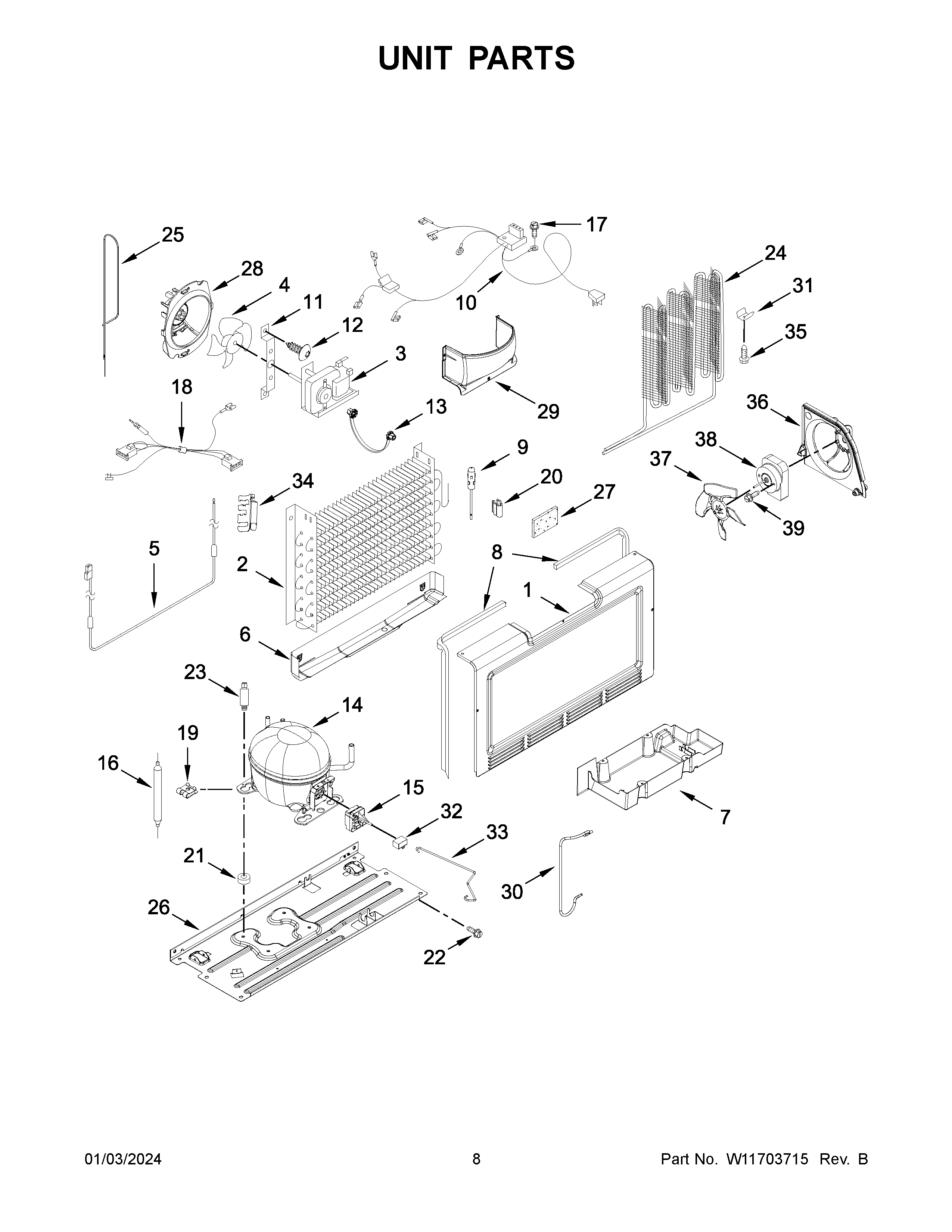 Unit parts