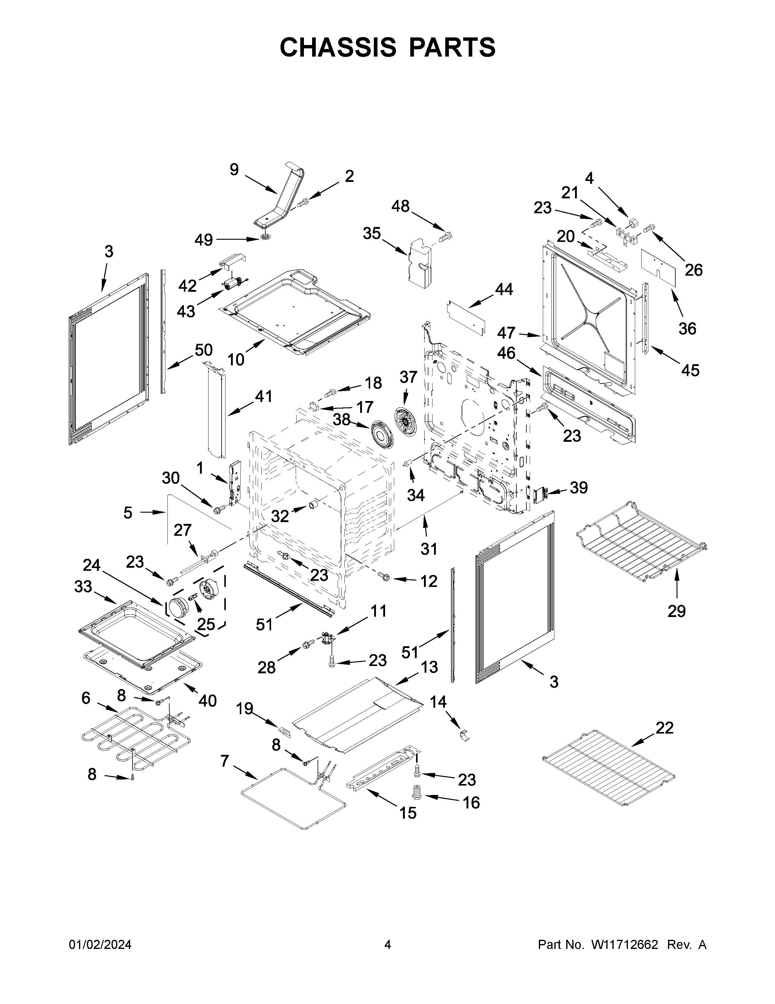 Chassis parts