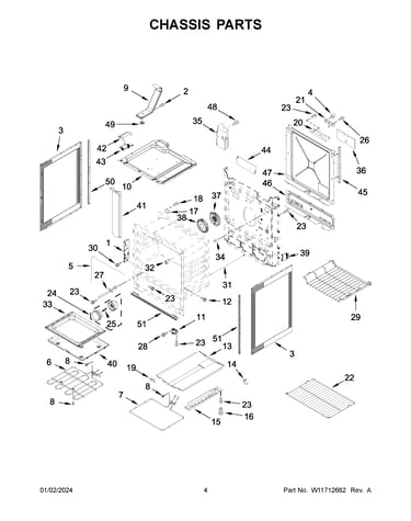 Chassis parts