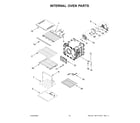 KitchenAid KOED530PPS00 internal oven parts diagram