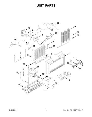 Unit parts