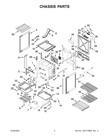 Chassis parts