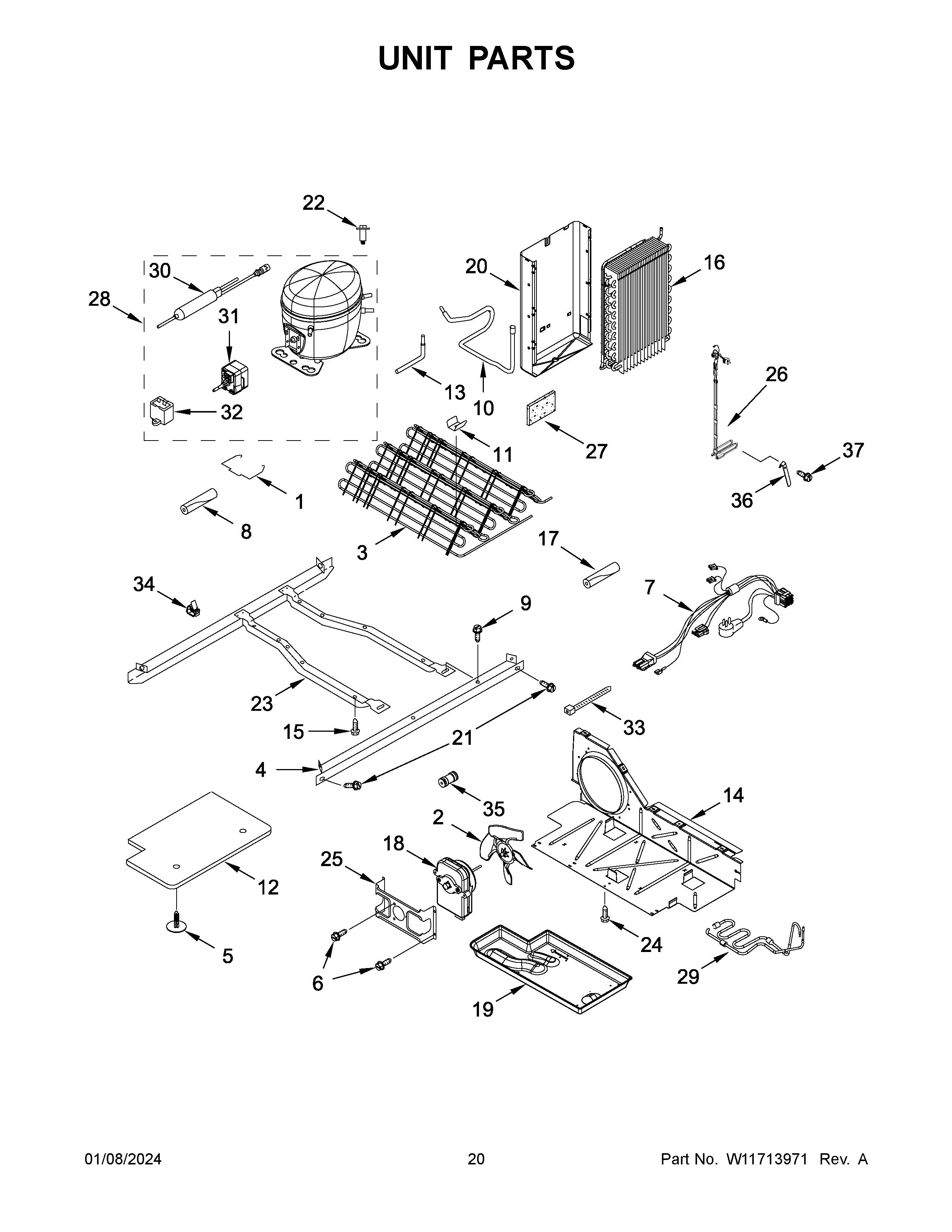 Unit parts