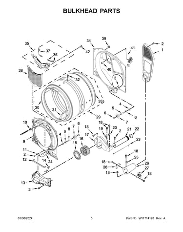 Bulkhead parts