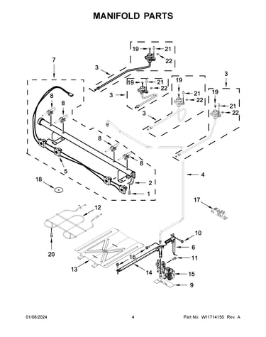 Manifold parts