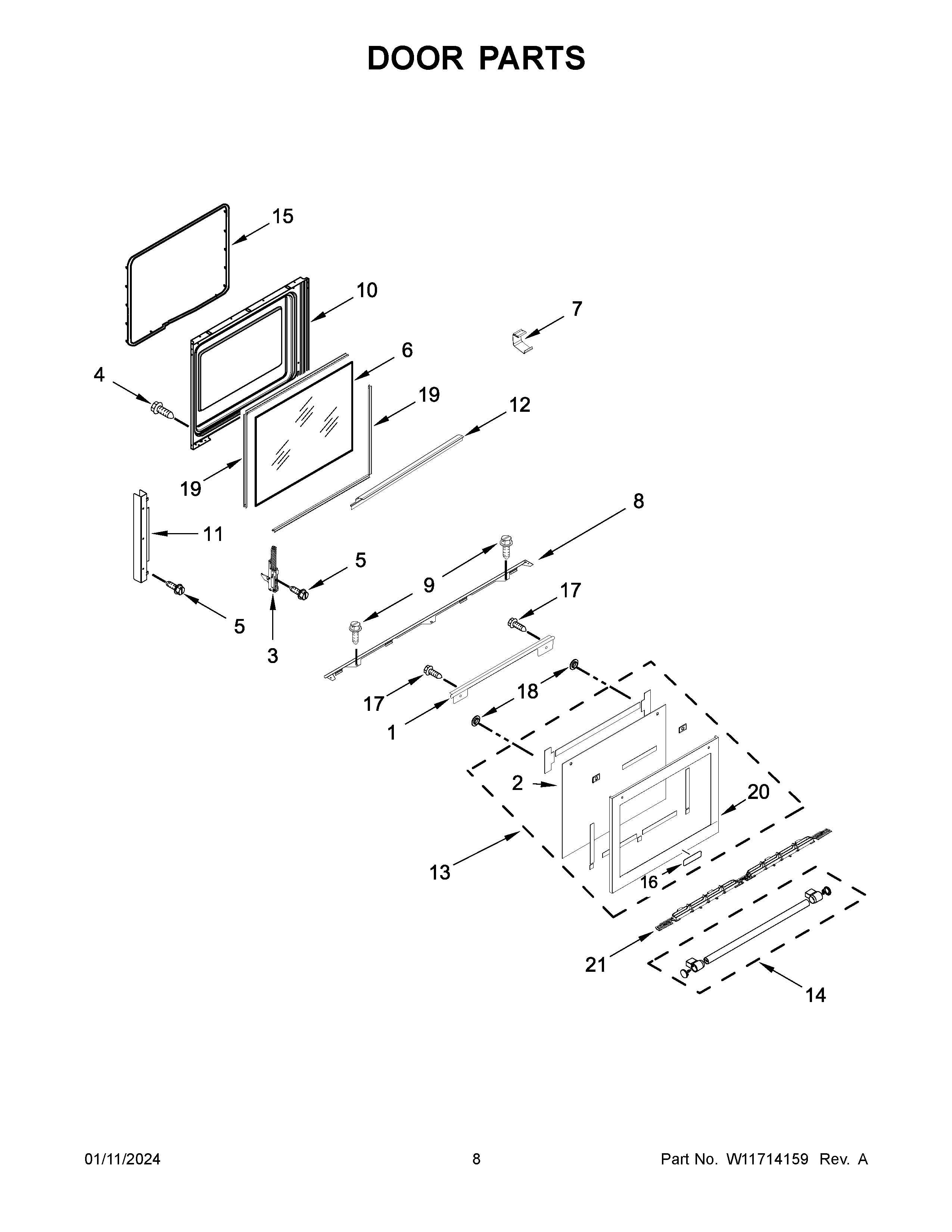 Door parts