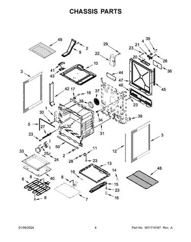 Chassis parts