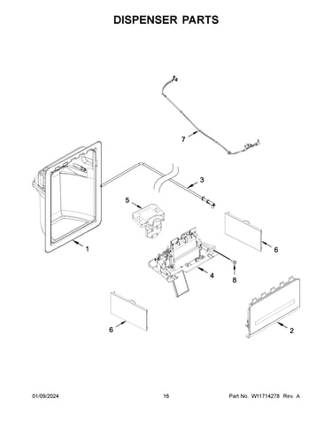 Dispenser parts