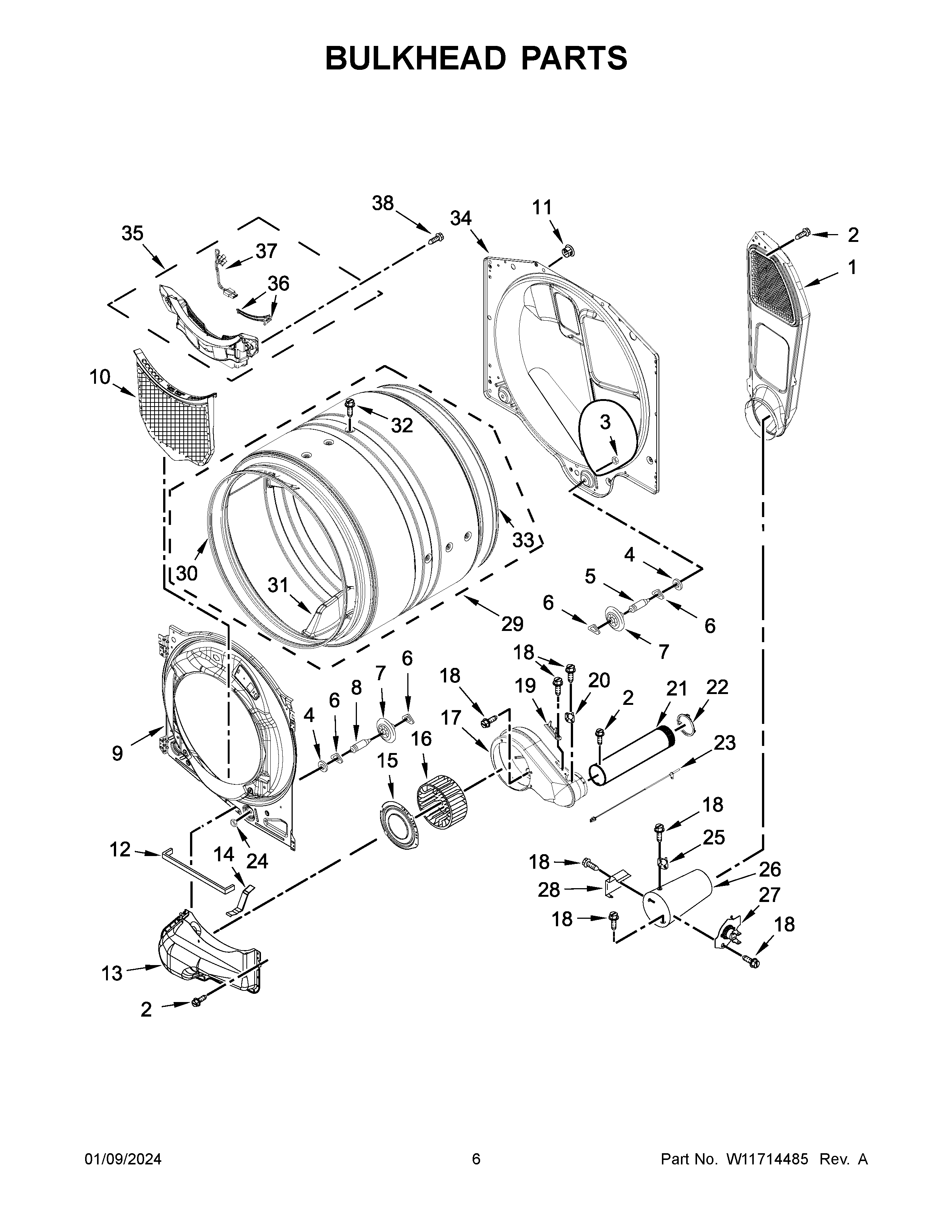 BULKHEAD PARTS