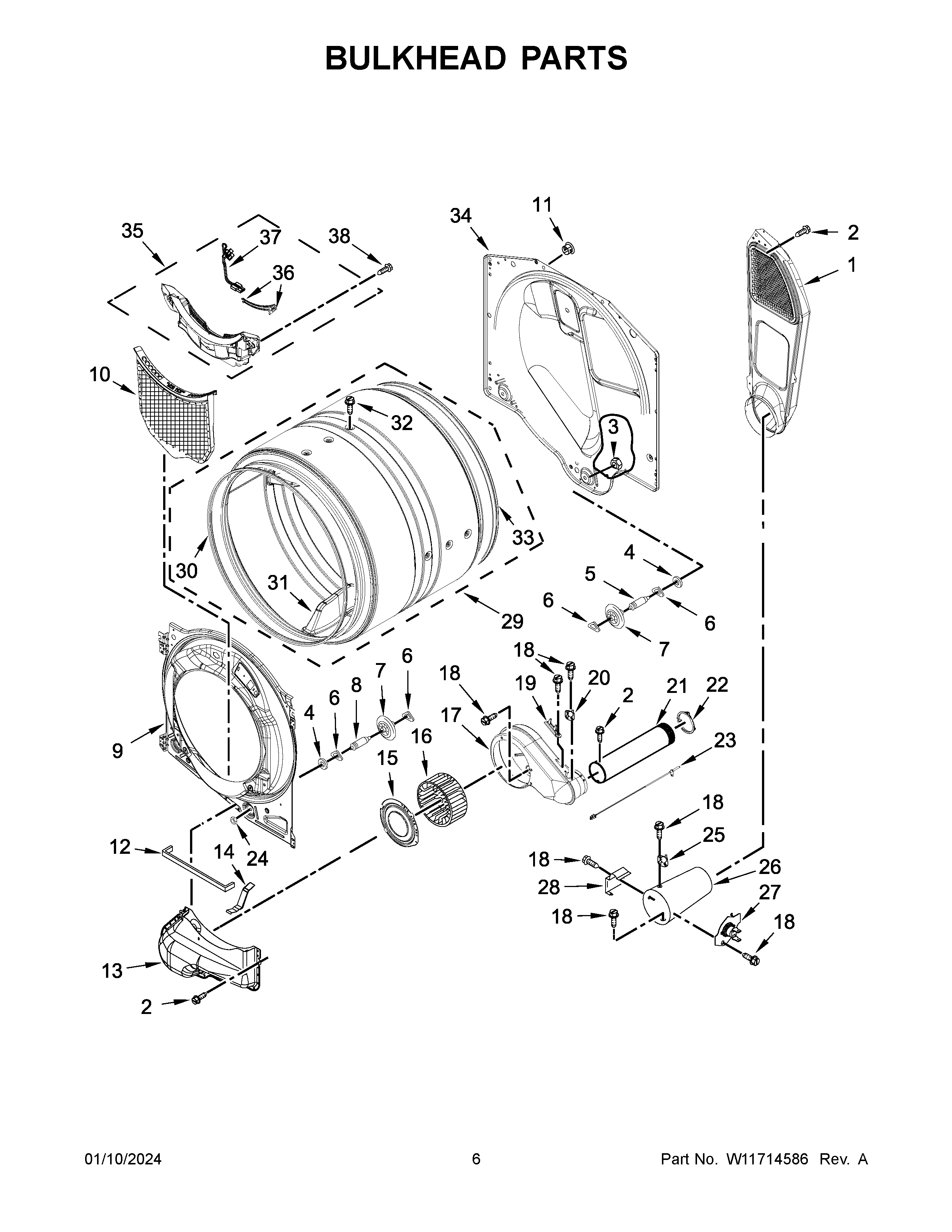 BULKHEAD PARTS