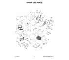 Jenn-Air JF36NXFXDE05 upper unit parts diagram