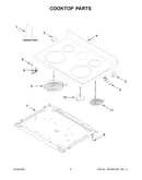 Cooktop parts