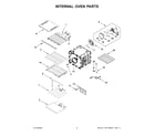 KitchenAid KOEC527PBS00 internal oven parts diagram
