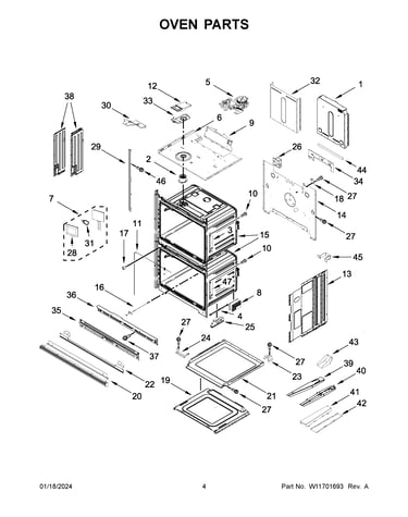 Oven parts