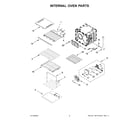 KitchenAid KOES527PSS00 internal oven parts diagram